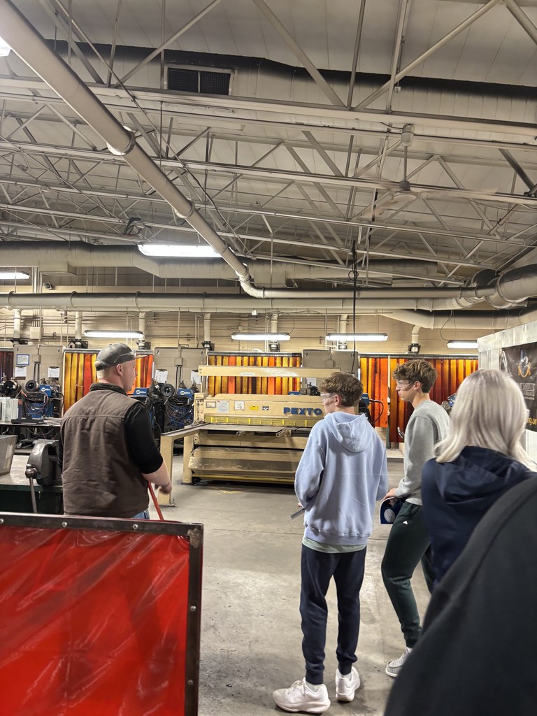 Scenes from sophomores’ trip to BOCES’s Batavia campus Wednesday. 