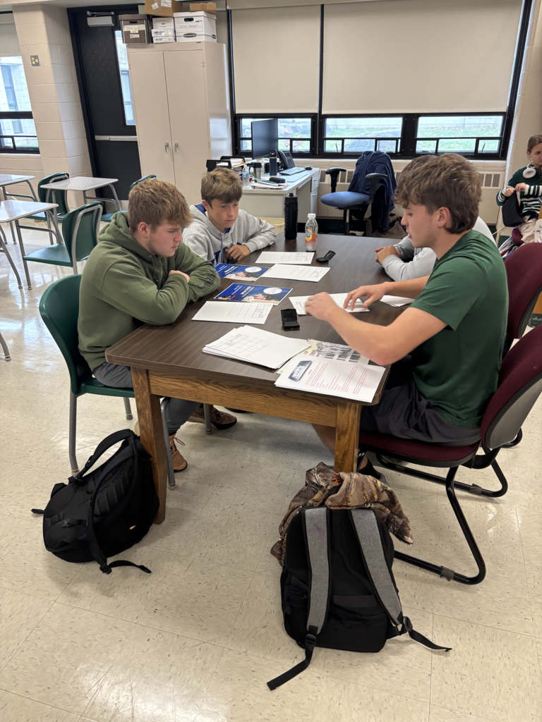 Scenes from sophomores’ trip to BOCES’s Batavia campus Wednesday. 