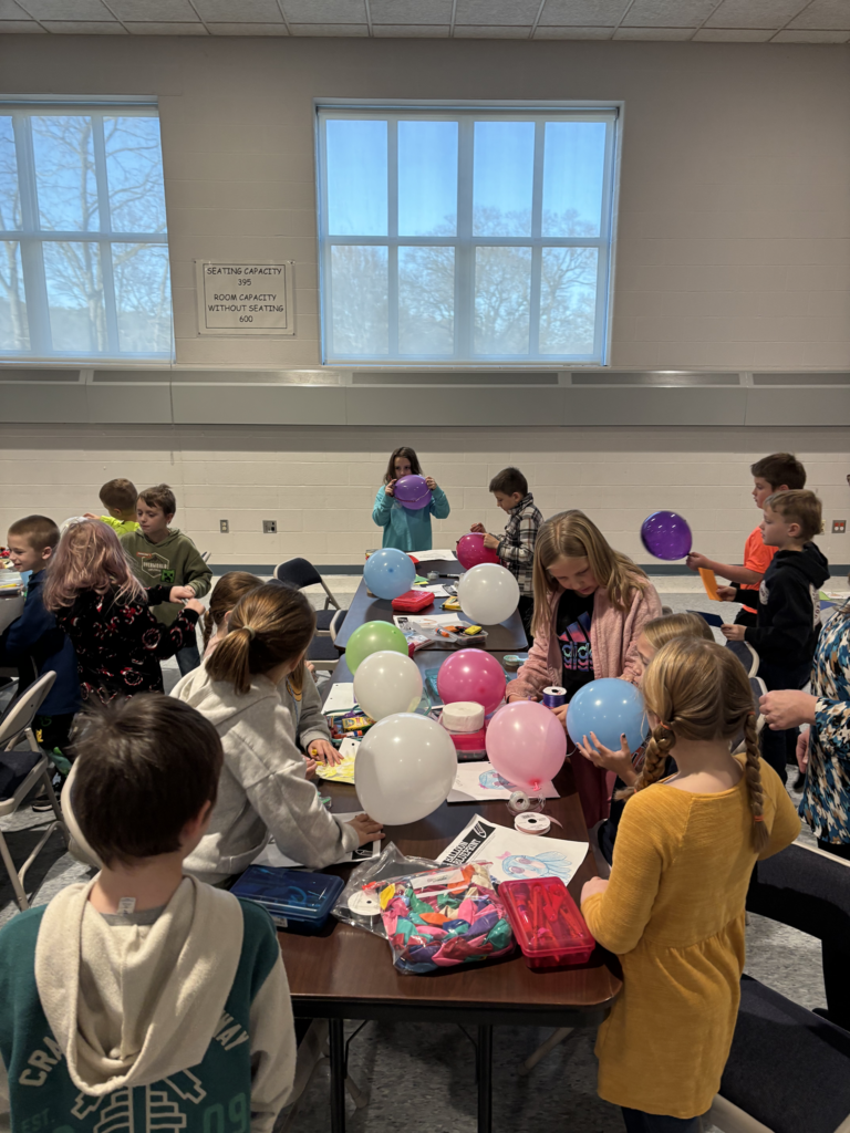 Scenes from third graders’ Macy’s Thanksgiving Day Parade Friday at Attica Elementary.