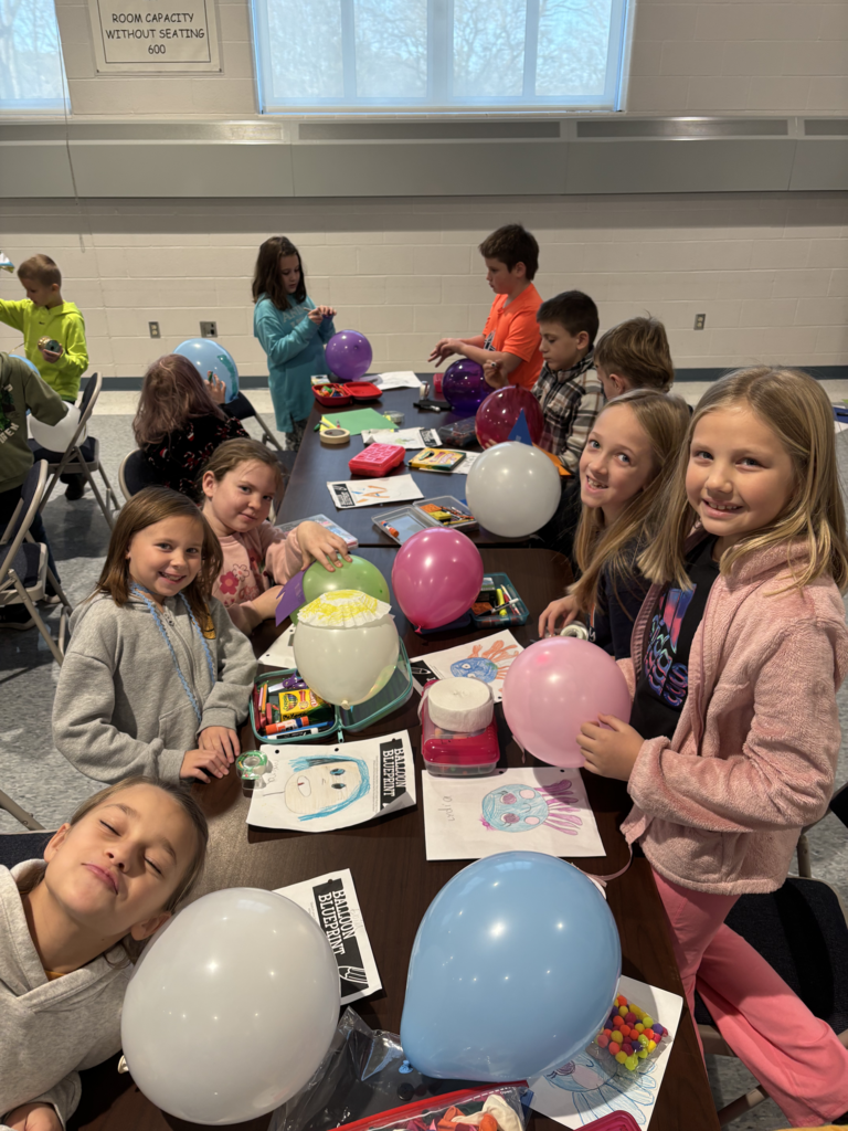 Scenes from third graders’ Macy’s Thanksgiving Day Parade Friday at Attica Elementary.