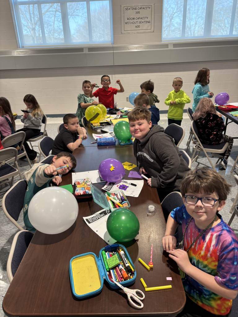 Scenes from third graders’ Macy’s Thanksgiving Day Parade Friday at Attica Elementary.