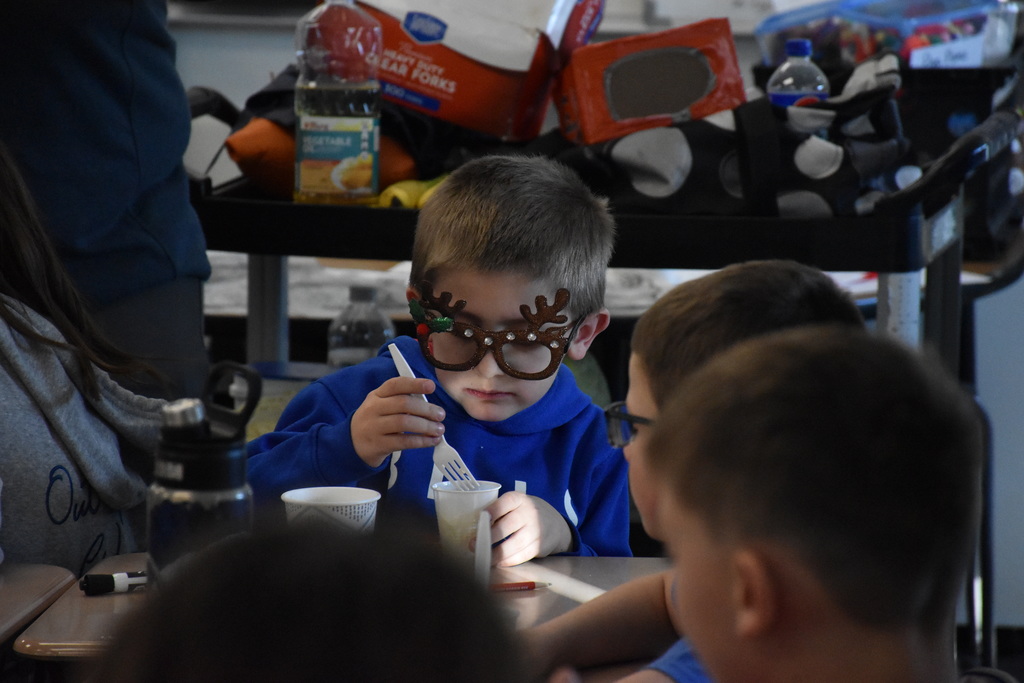  Scenes from the Attica Partners for Agriculture-led activities at Attica Elementary School Friday. 