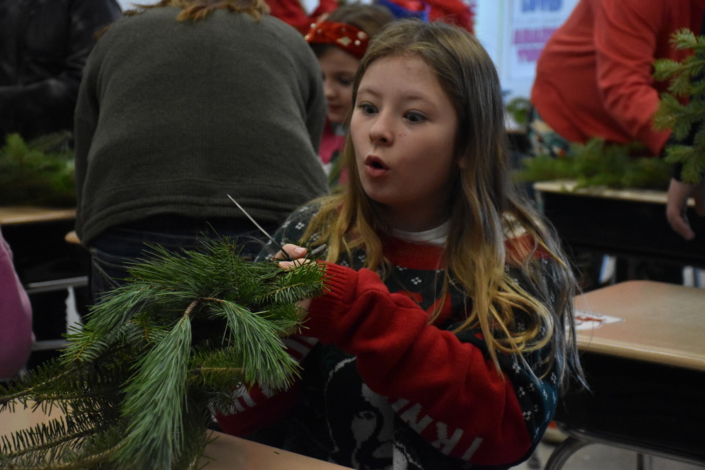  Scenes from the Attica Partners for Agriculture-led activities at Attica Elementary School Friday. 