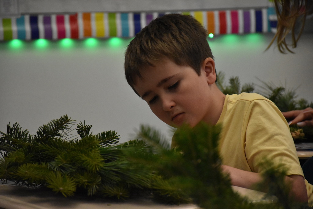 Scenes from the Attica Partners for Agriculture-led activities at Attica Elementary School Friday. 