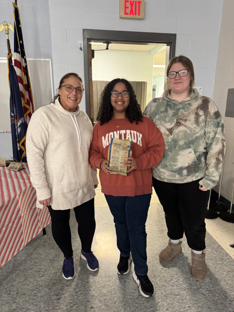 Scenes from the High School Book Club’s Community Movie Night Wednesday at Attica Elementary School.