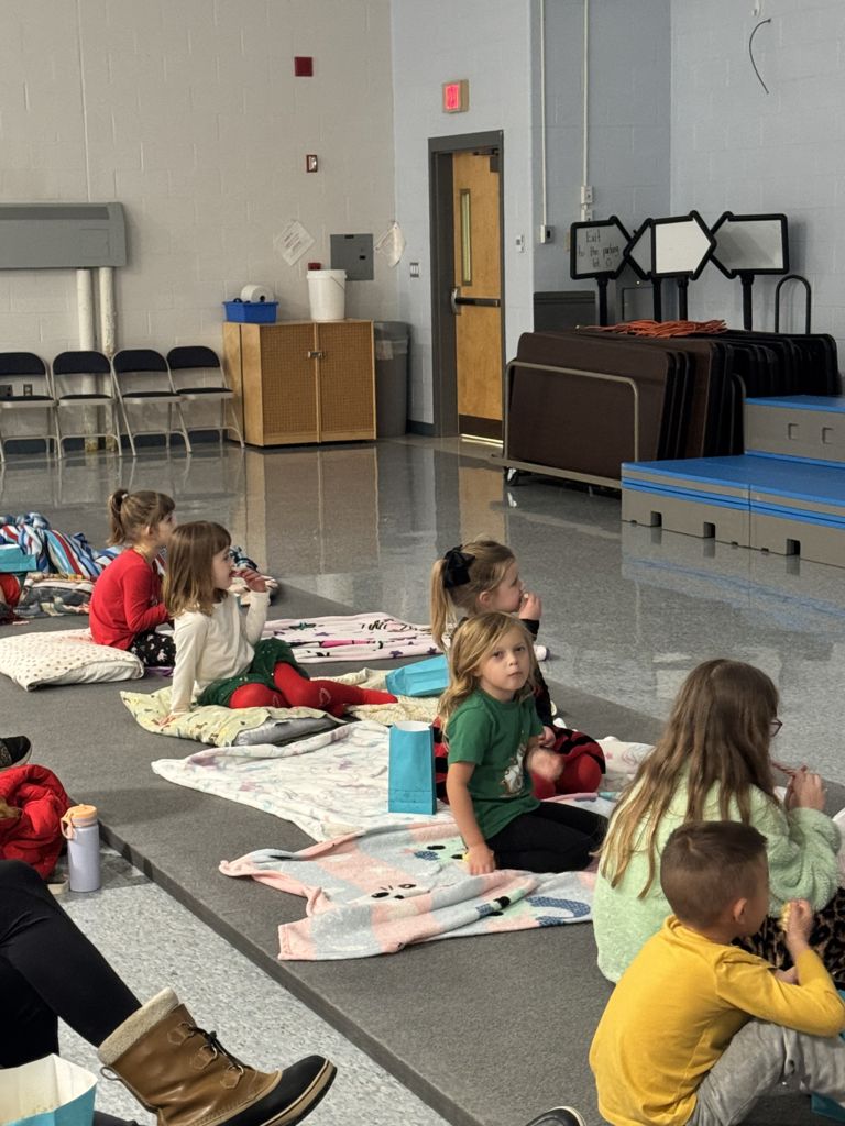 Scenes from the High School Book Club’s Community Movie Night Wednesday at Attica Elementary School.