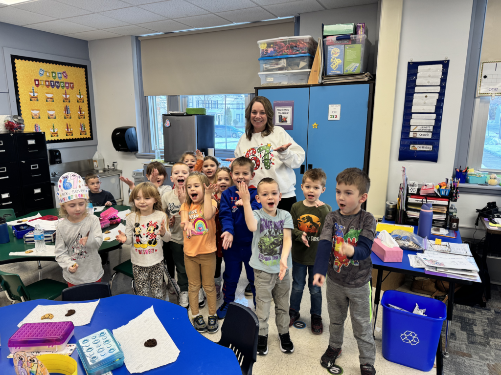 Scenes from the 67th day of school Friday down at Attica Elementary.