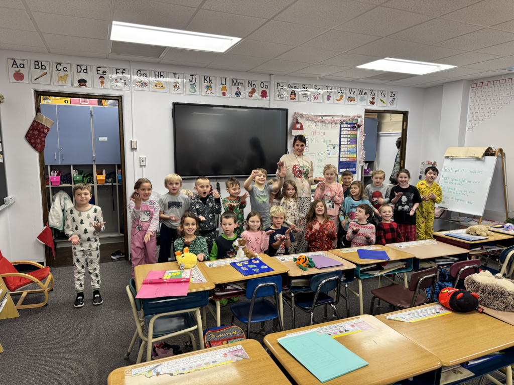 Scenes from the 67th day of school Friday down at Attica Elementary.