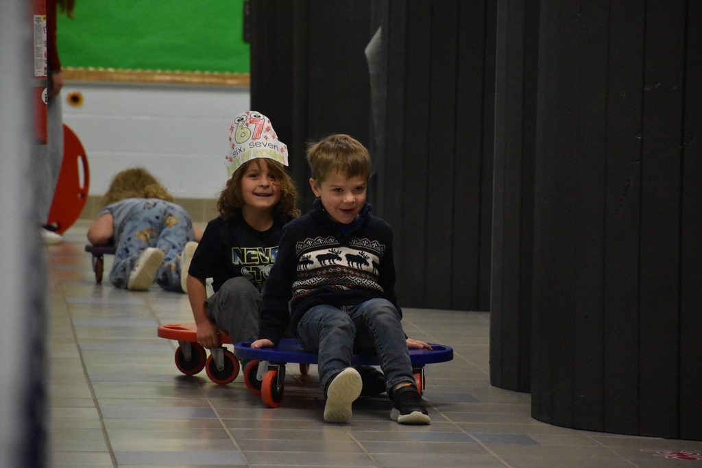 Scenes from our best buddies holiday hang out Friday afternoon at Attica Elementary School. 