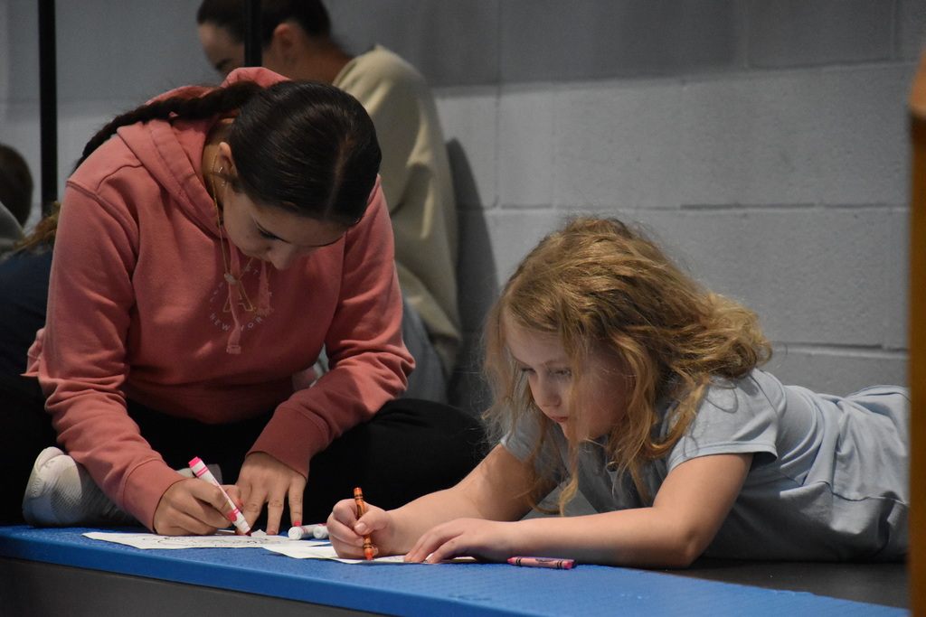 Scenes from our best buddies holiday hang out Friday afternoon at Attica Elementary School. 