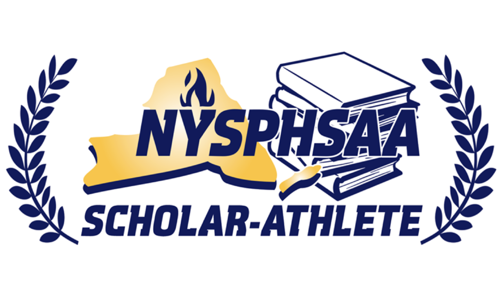 NYSPHSAA scholar athlete team logo.