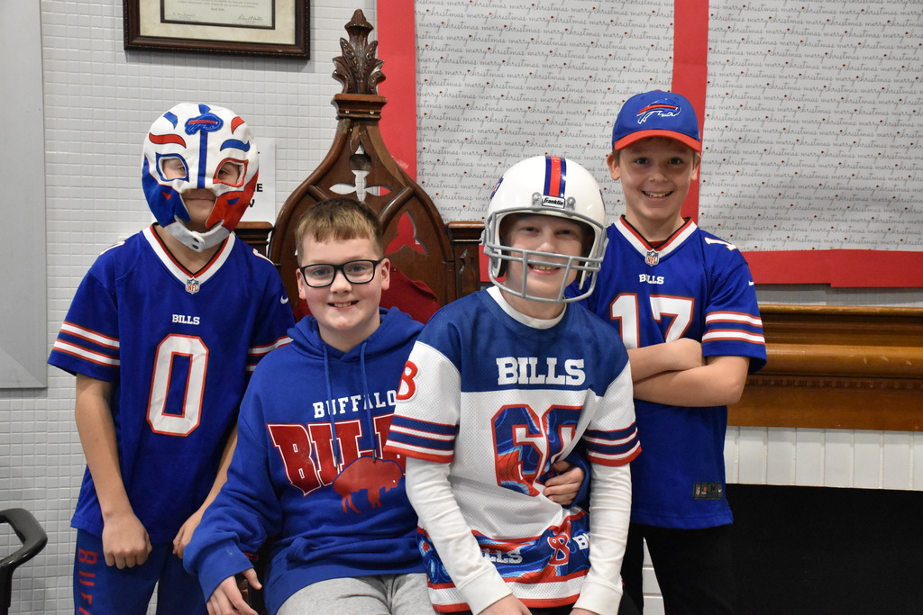 Scenes from Family Portrait Day Wednesday at Attica Middle School. 