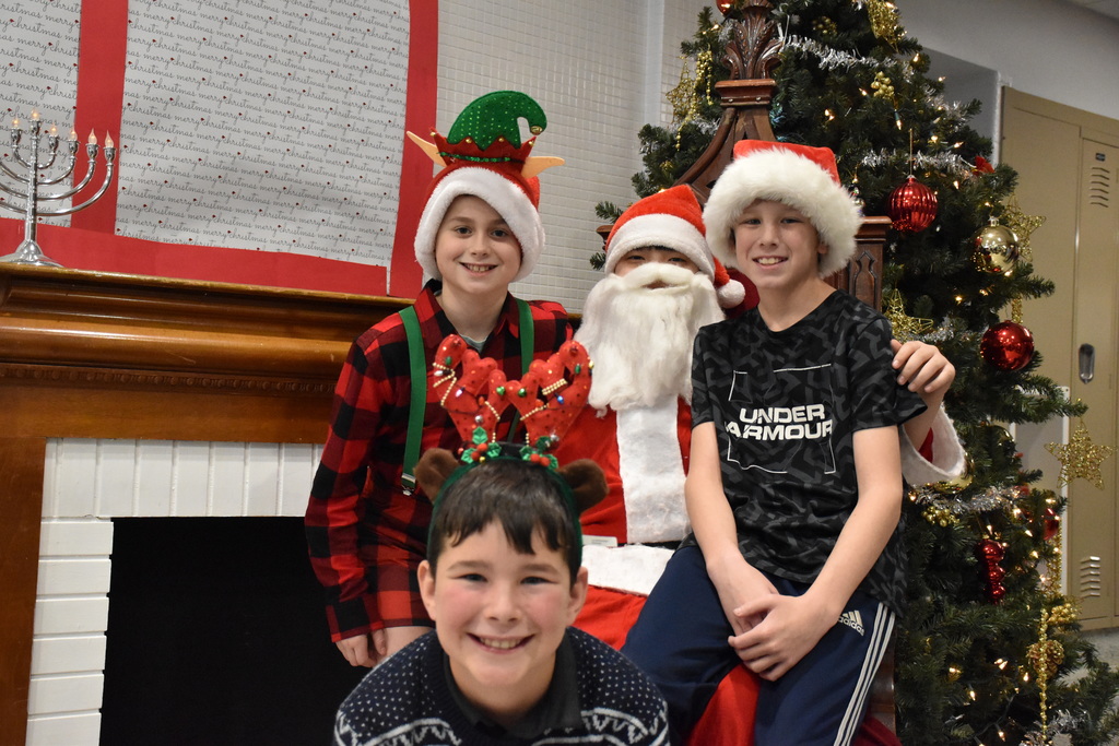 Scenes from Family Portrait Day Wednesday at Attica Middle School. 