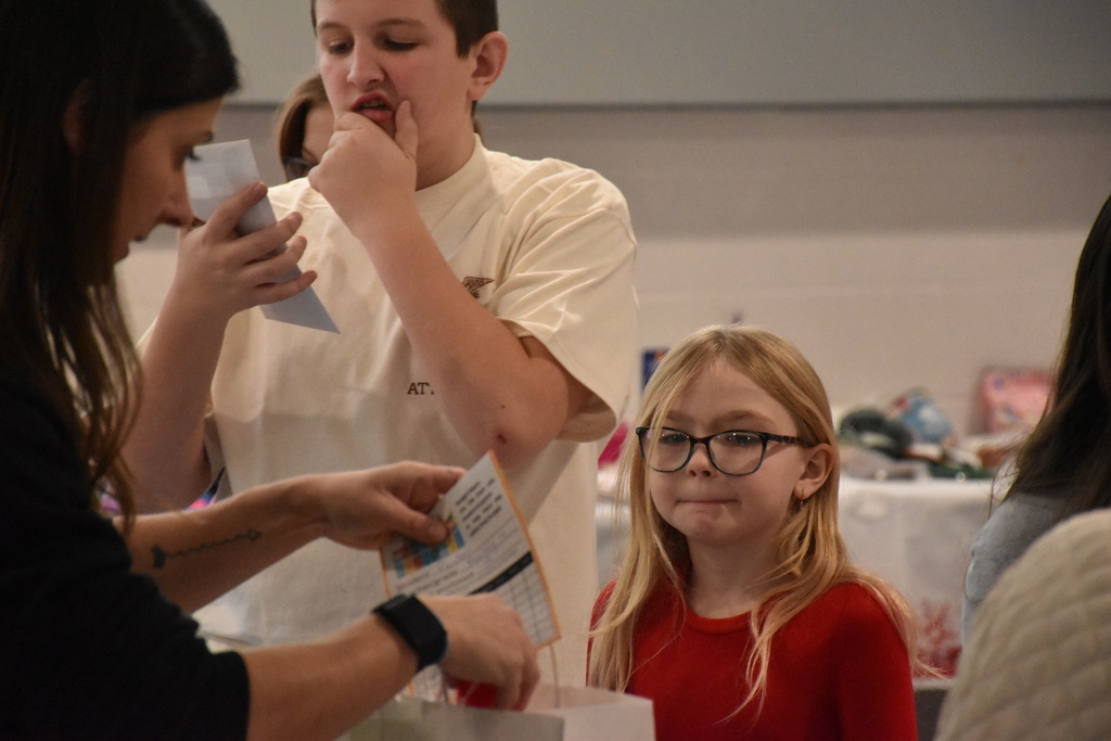 Scenes from Santa’s Workshop Wednesday morning at Attica Elementary School. 