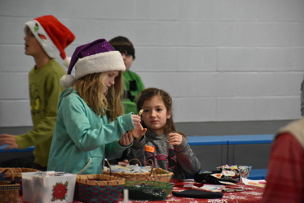 Scenes from Santa’s Workshop Wednesday morning at Attica Elementary School. 