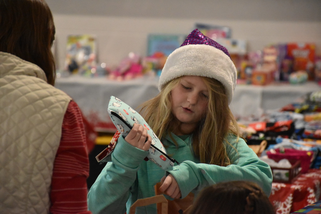 Scenes from Santa’s Workshop Wednesday morning at Attica Elementary School. 