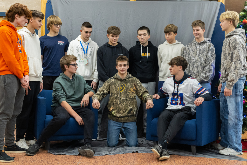 Scenes from our awkward family photos photoshoot last week at Attica High School. 