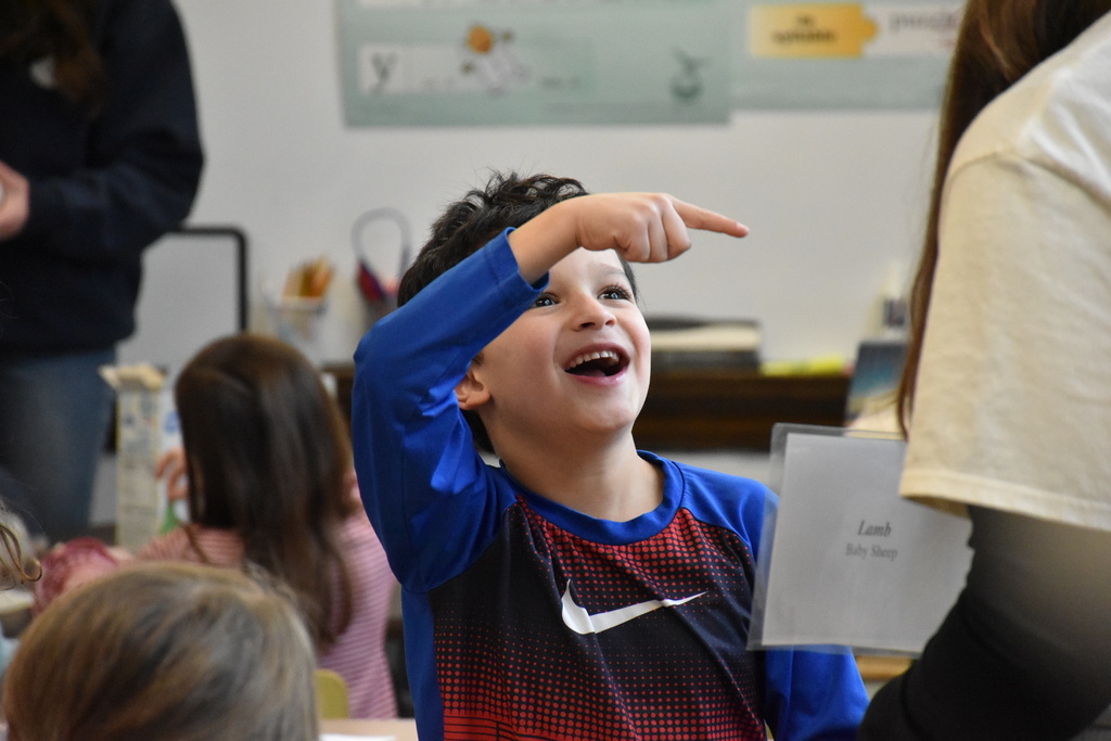 Scenes from Attica FFA members’ trip to Attica Elementary Monday. 