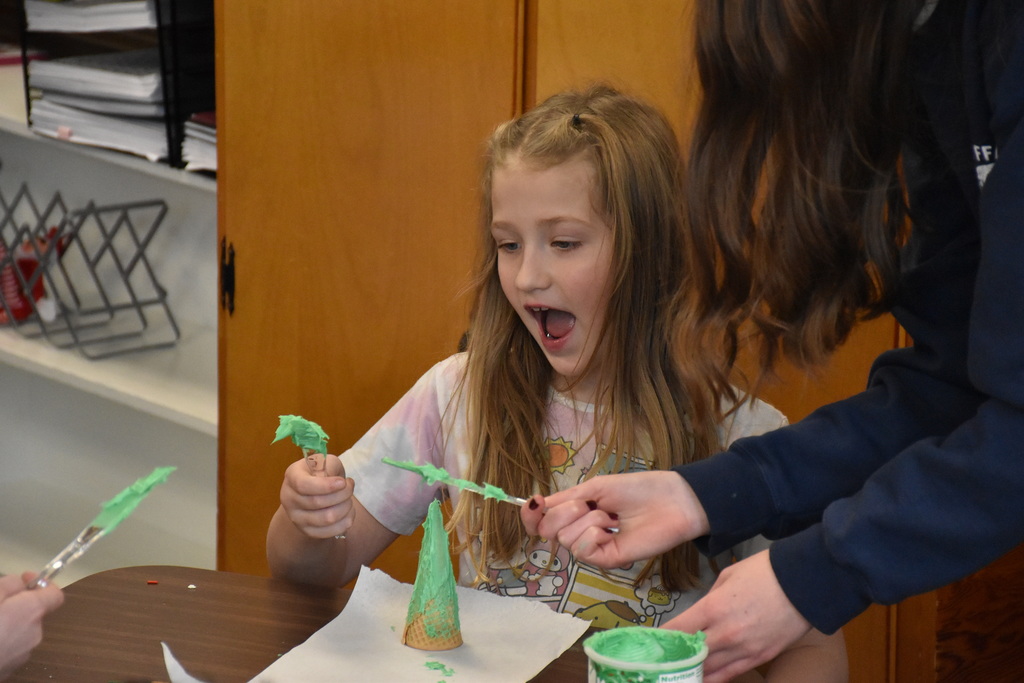 Scenes from Attica FFA members’ trip to Attica Elementary Monday. 