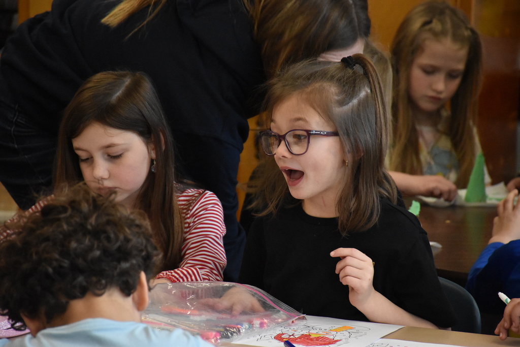 Scenes from Attica FFA members’ trip to Attica Elementary Monday. 
