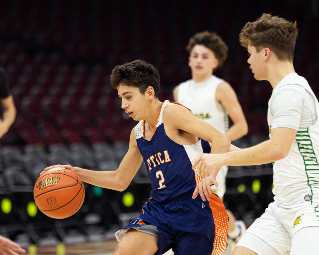 Scenes from our varsity boys basketball team’s Dec. 19 game against Alexander at Rocket Arena in Cleveland. 