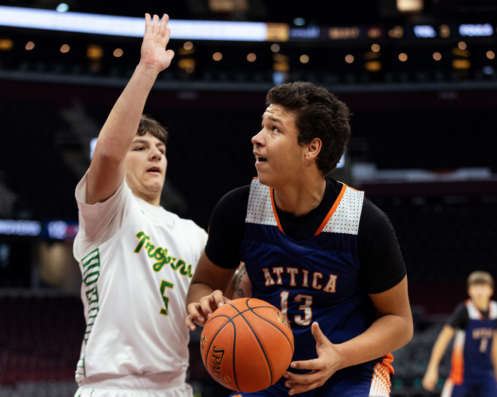 Scenes from our varsity boys basketball team’s Dec. 19 game against Alexander at Rocket Arena in Cleveland. 