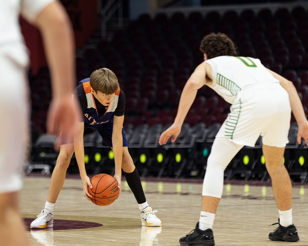 Scenes from our varsity boys basketball team’s Dec. 19 game against Alexander at Rocket Arena in Cleveland. 
