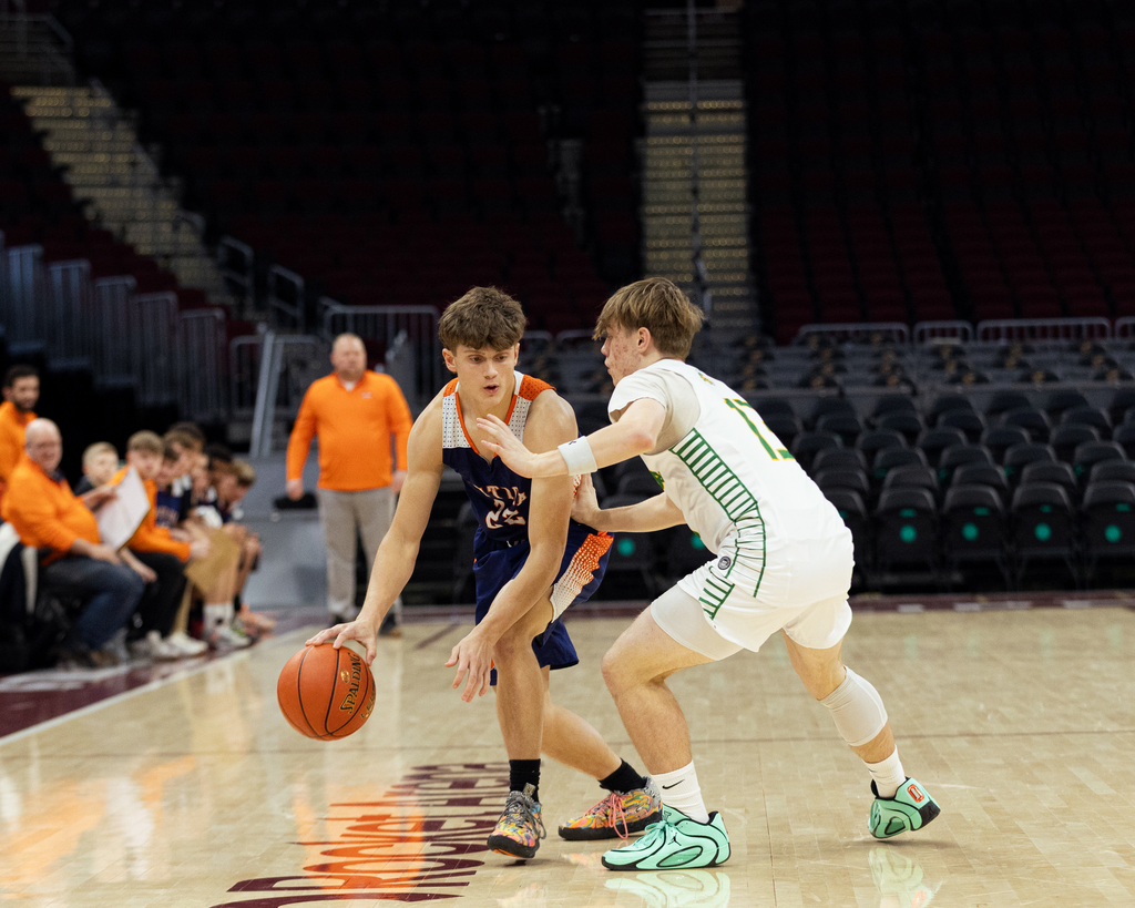 Scenes from our varsity boys basketball team’s Dec. 19 game against Alexander at Rocket Arena in Cleveland. 