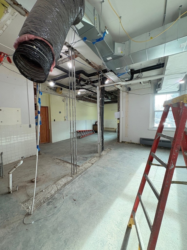 Capital project progress at Attica Elementary School as of Jan. 12, 2026. 