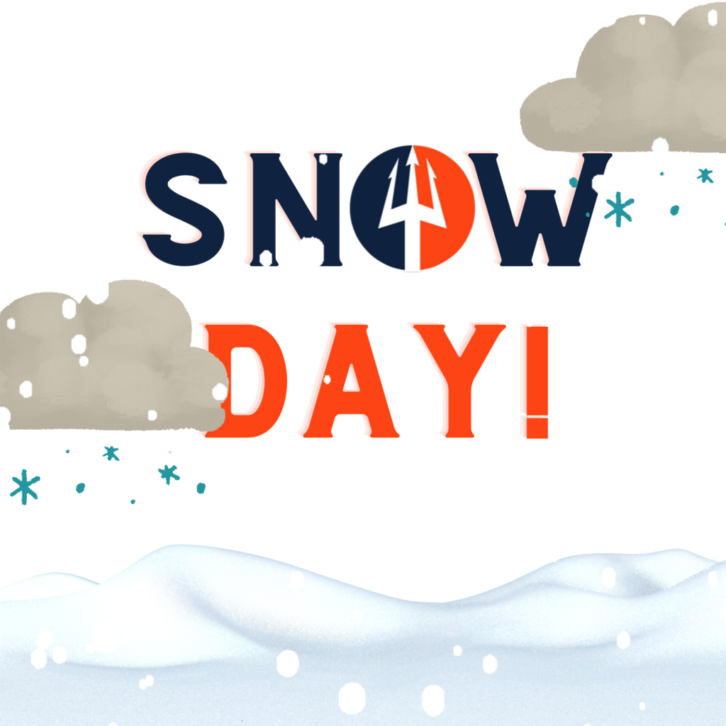 Snow day graphic.