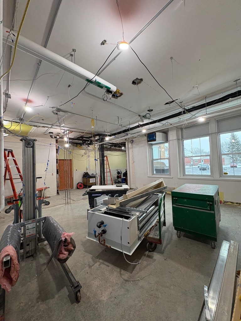 Capital project progress at Attica Elementary School as of Jan. 20, 2026.