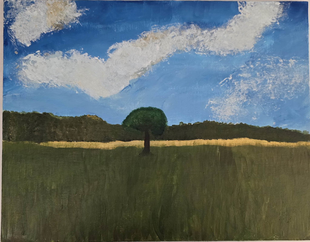 One of the pieces created by an Attica art student selected for the Arts Council for Wyoming County’s annual All-High School Art Show.