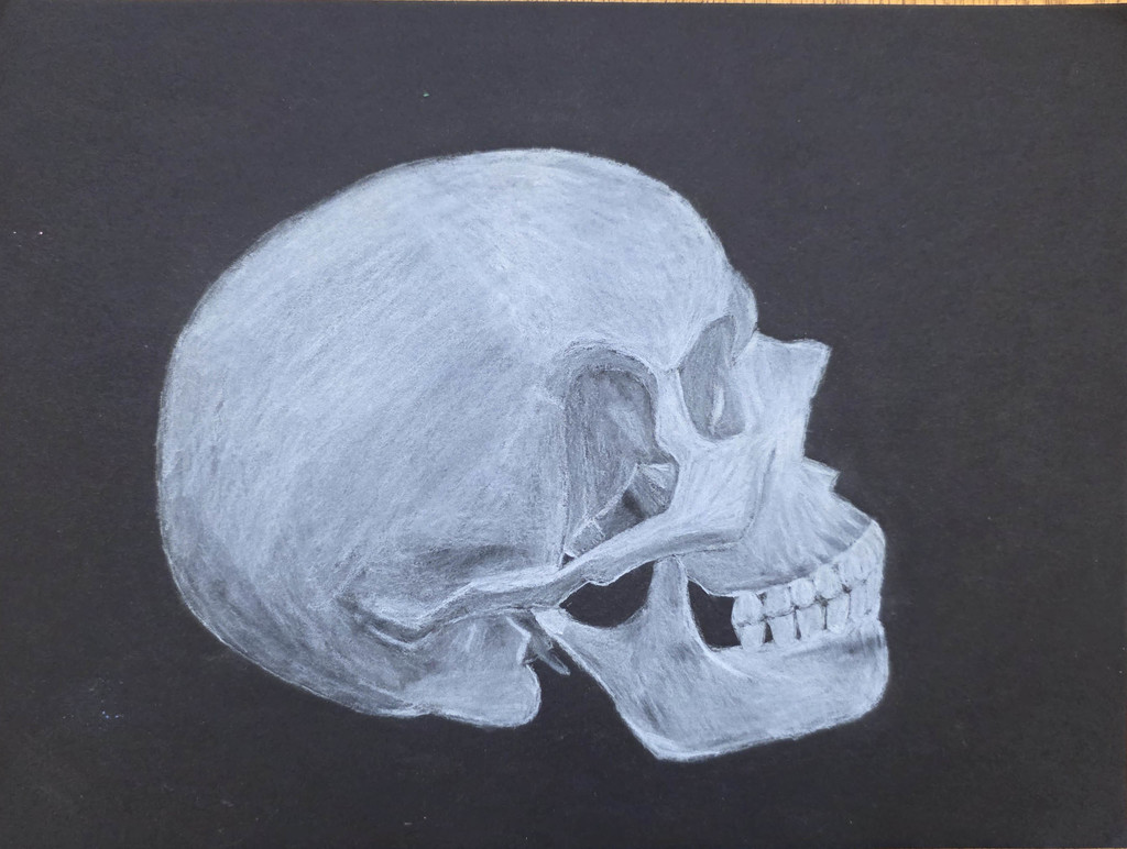 One of the pieces created by an Attica art student selected for the Arts Council for Wyoming County’s annual All-High School Art Show.