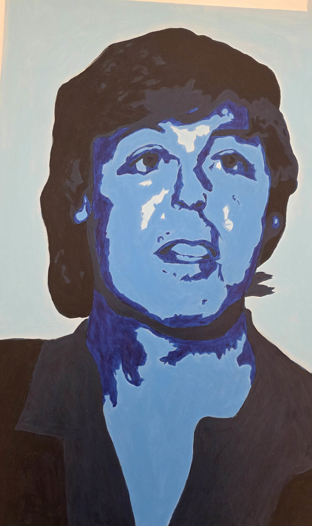 One of the pieces created by an Attica art student selected for the Arts Council for Wyoming County’s annual All-High School Art Show.