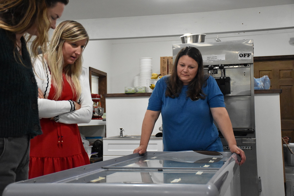 Scenes from a USDA film crew’s visit to Attica Central School District in August 2025. 