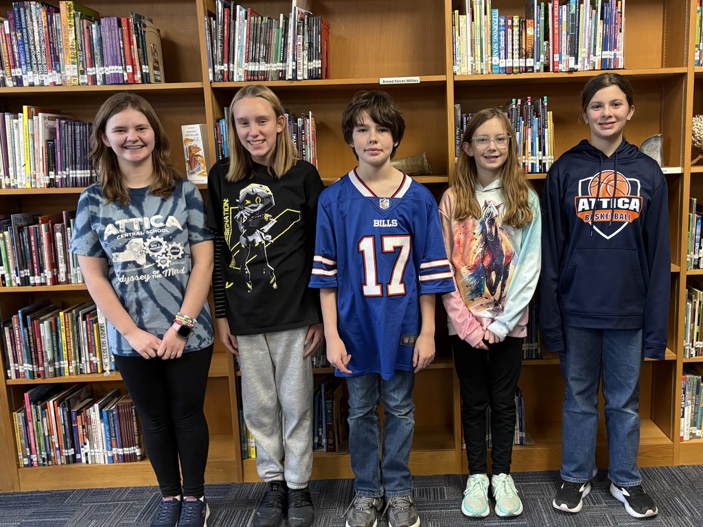 An Attica Odyssey of the Mind team.