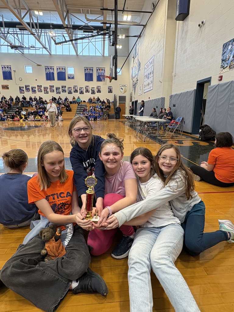 Attica’s Division 2 Problem 5 Odyssey of the Mind team Emma Hixon, Madelyn Meyer, Ellie Meyer, Amber Dykstra, Amara Brinkman and Claira Deuel took second place at OM Regionals Saturday and qualified for the OM State Finals in Syracuse in March. 