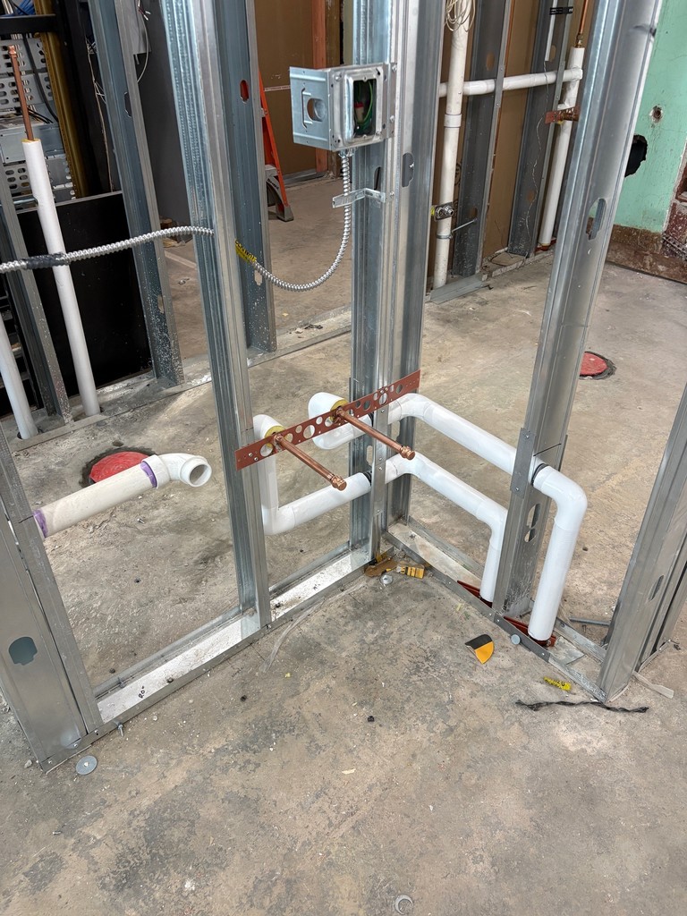 Capital project progress at Attica Elementary School as of Feb. 17, 2026. 