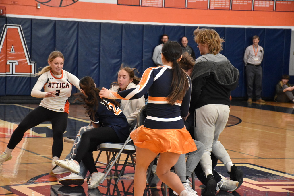 Scenes from our Feb. 13 winter pep rally.