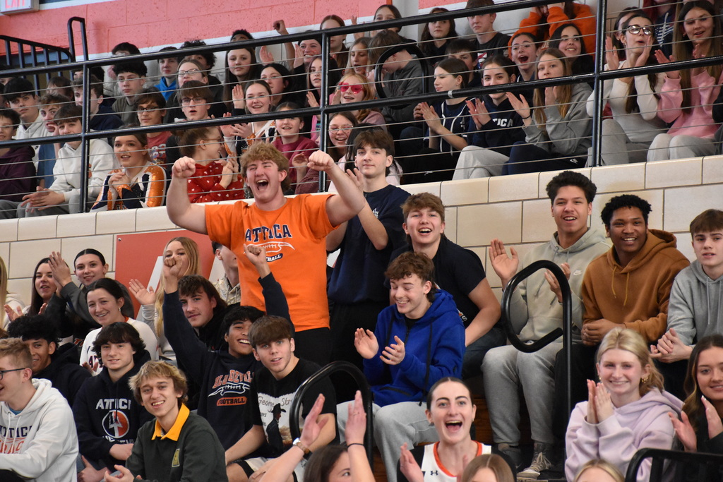 Scenes from our Feb. 13 winter pep rally.