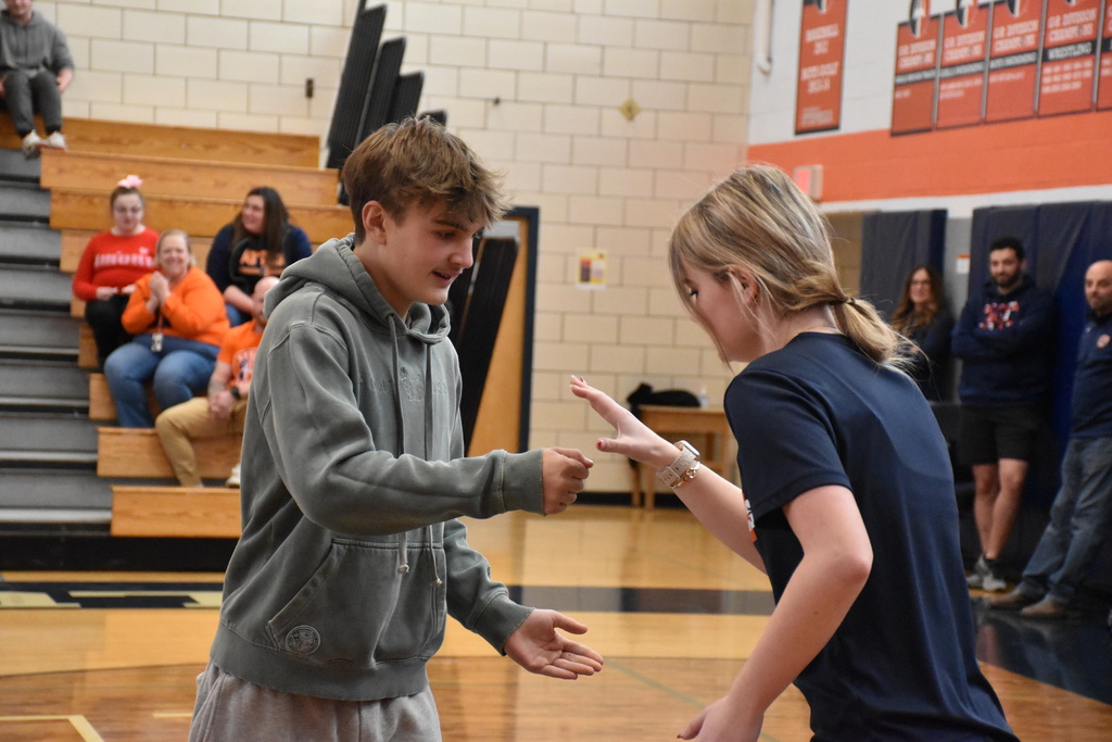 Scenes from our Feb. 13 winter pep rally.