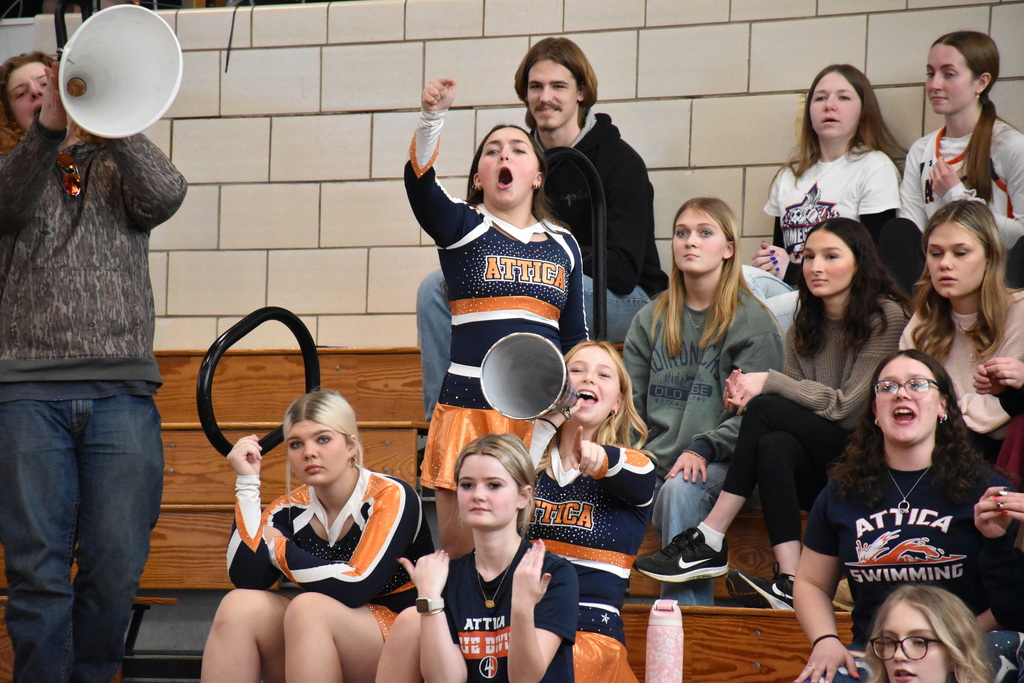 Scenes from our Feb. 13 winter pep rally.