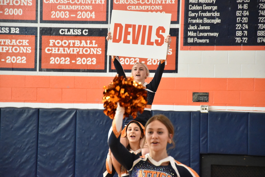 Scenes from our Feb. 13 winter pep rally.