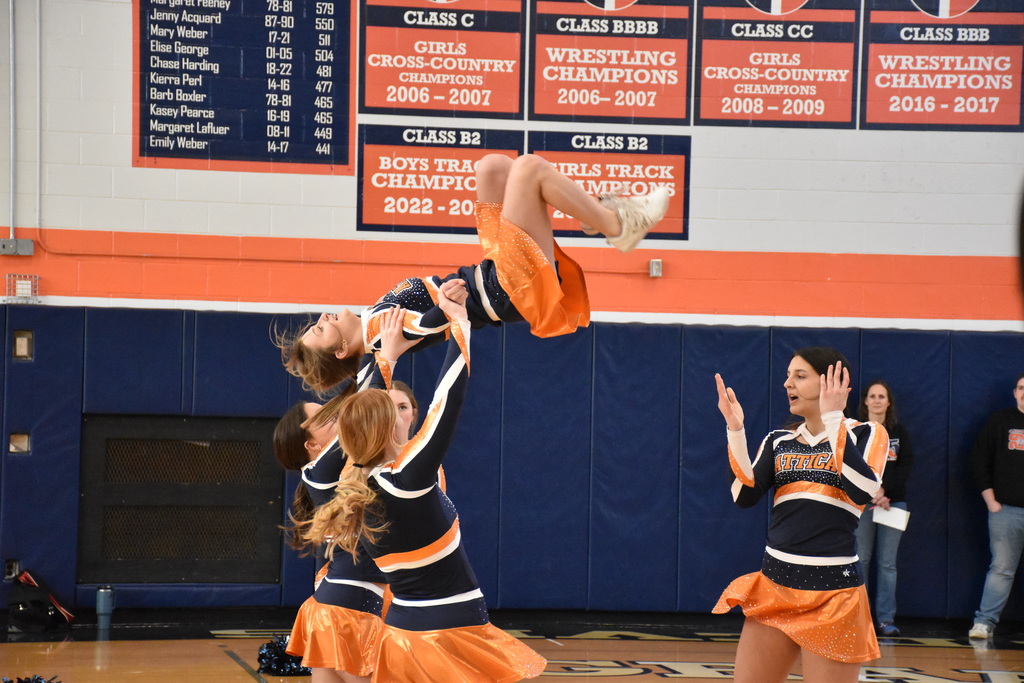 Scenes from our Feb. 13 winter pep rally.