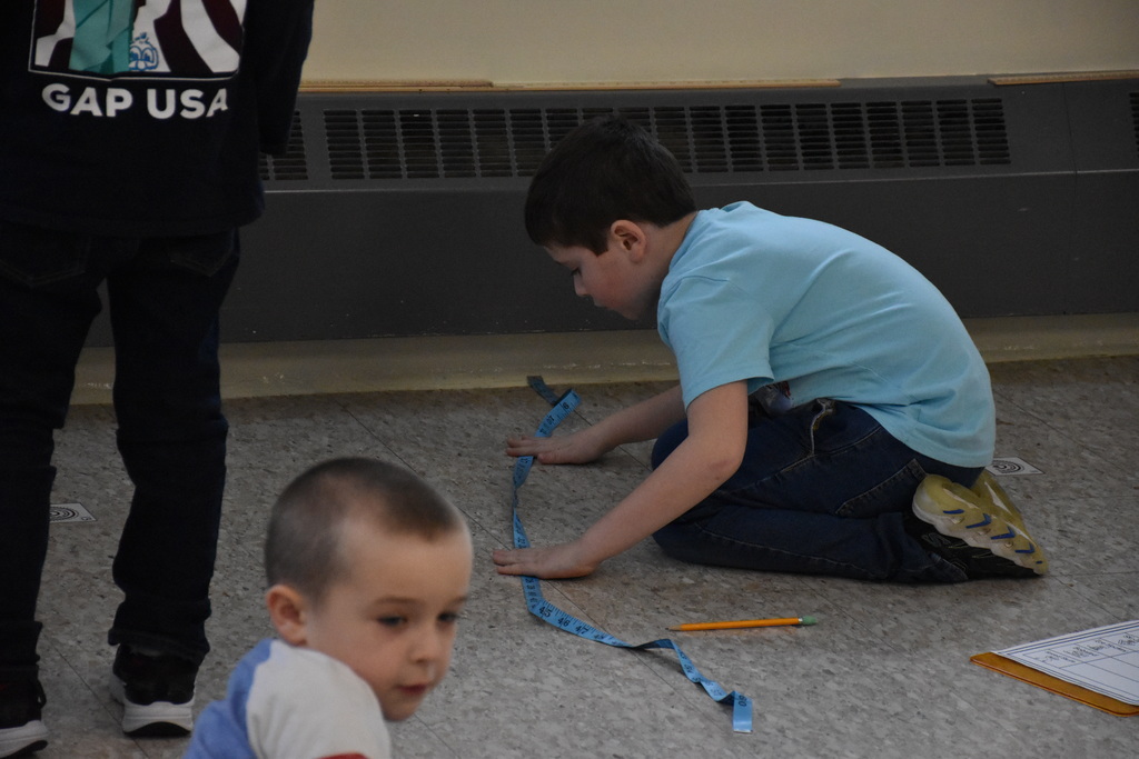 Scenes from the Measurement Olympics at Attica Elementary School Feb. 12. 