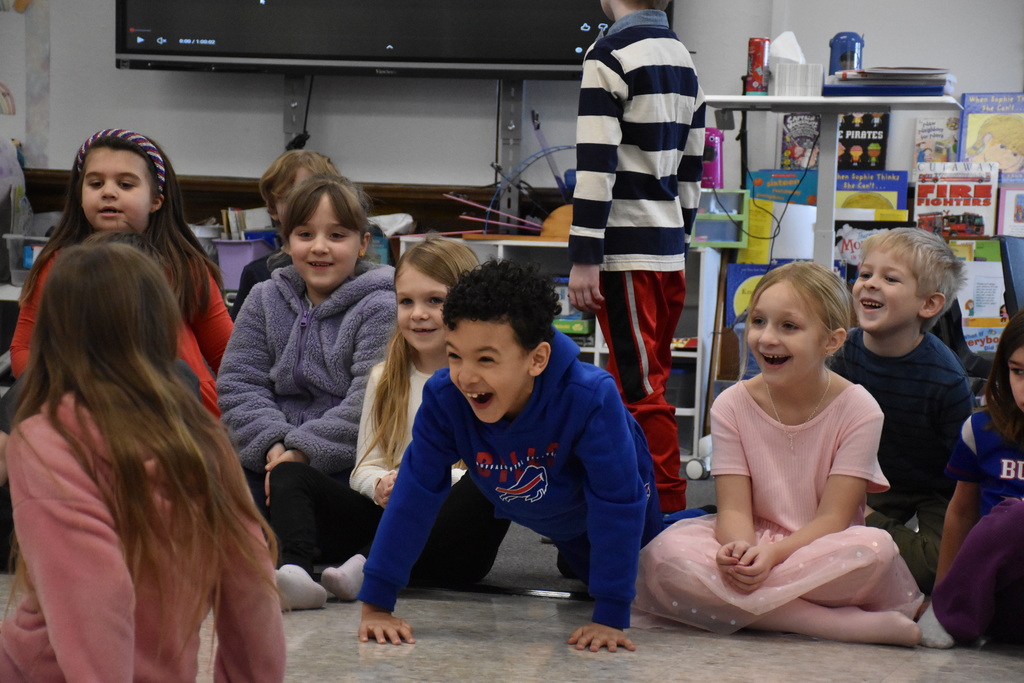 Scenes from the Measurement Olympics at Attica Elementary School Feb. 12. 