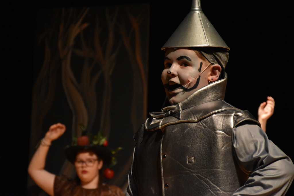Scenes from our drama club’s Feb. 24 dress rehearsal for “The Wizard of Oz.”