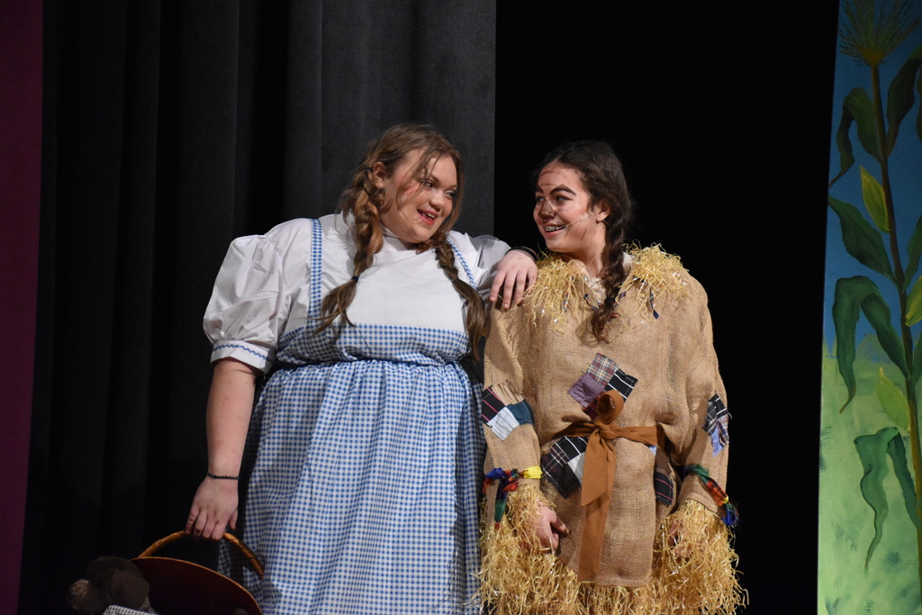 Scenes from our drama club’s Feb. 24 dress rehearsal for “The Wizard of Oz.”