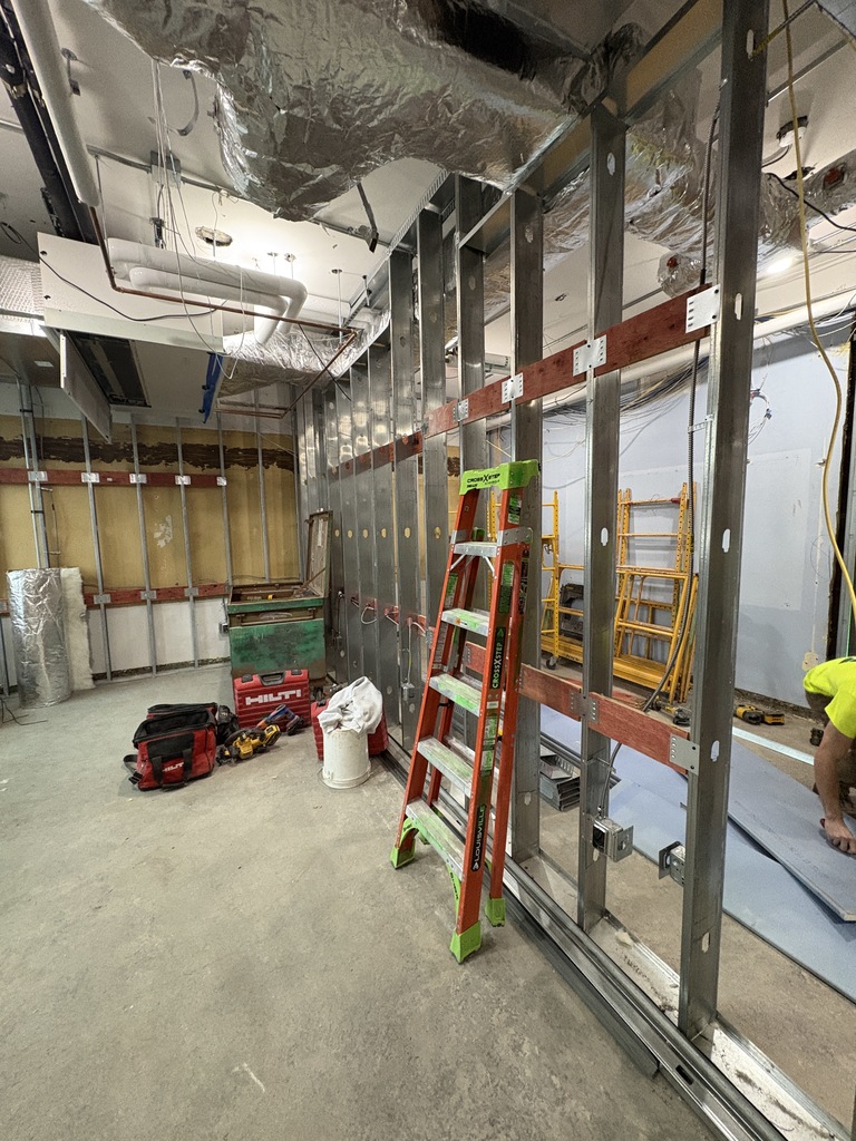 Capital project progress at Attica Elementary School as of Feb. 20, 2026. 