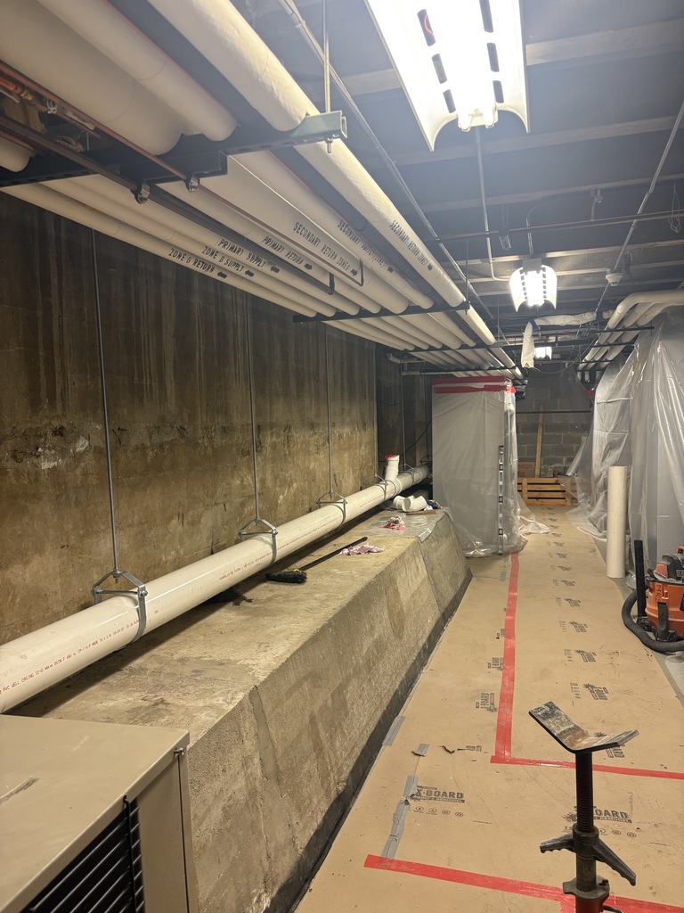 Capital project progress at Attica Elementary School as of Feb. 20, 2026. 